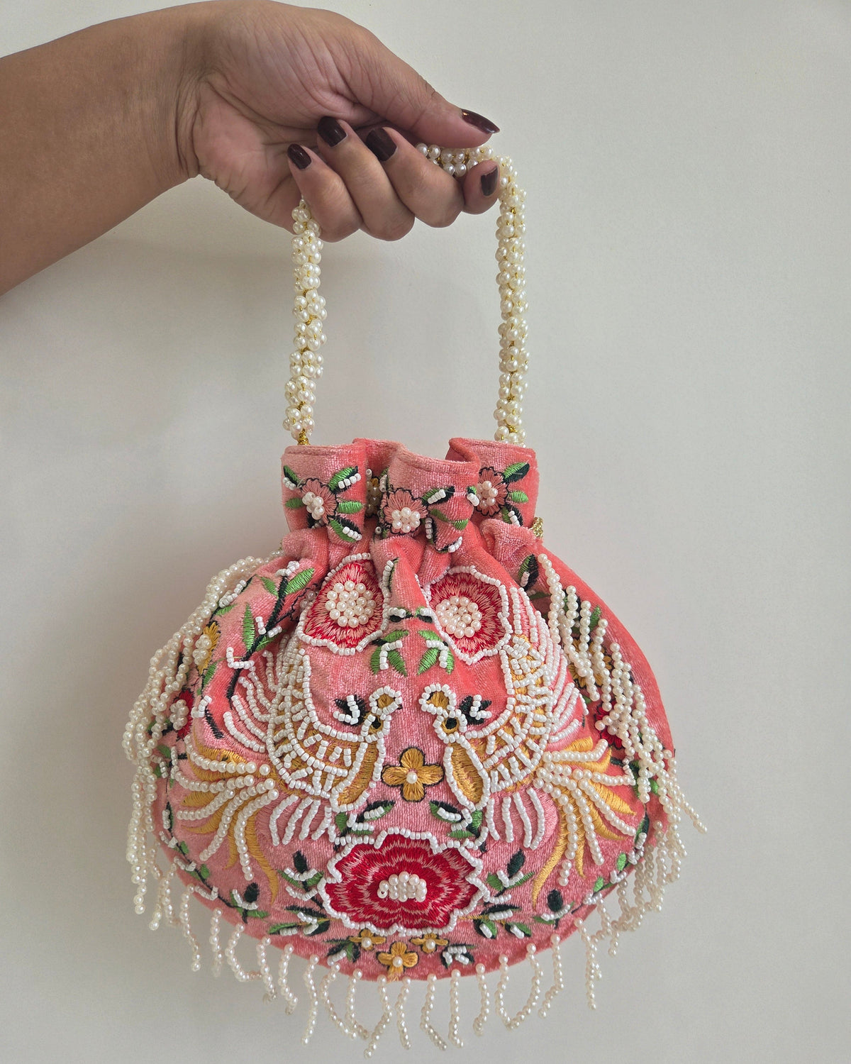 Avielle Beaded Embroidery Potli